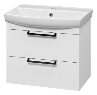 Подвесная тумба под раковину Misty Клермонт 60см белый